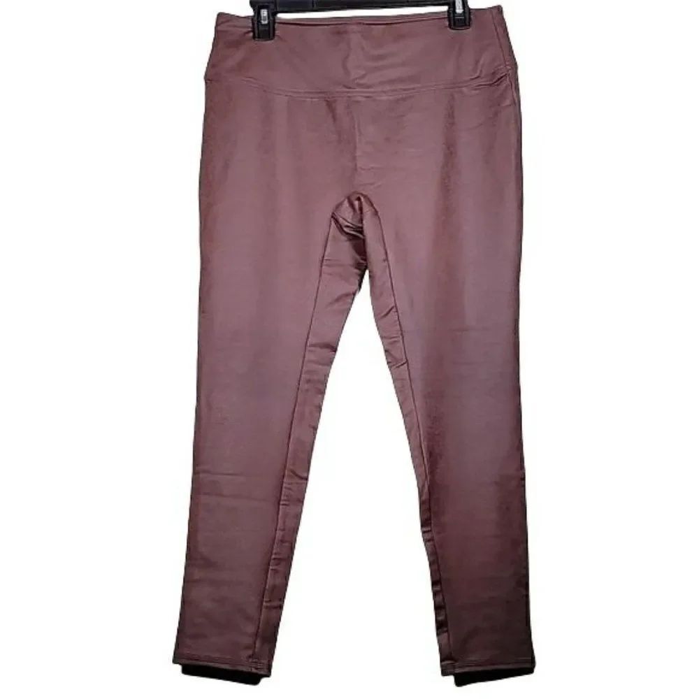 All Worthy Hunter McGrady The Ultimate Faux Leather Legging Sz L
